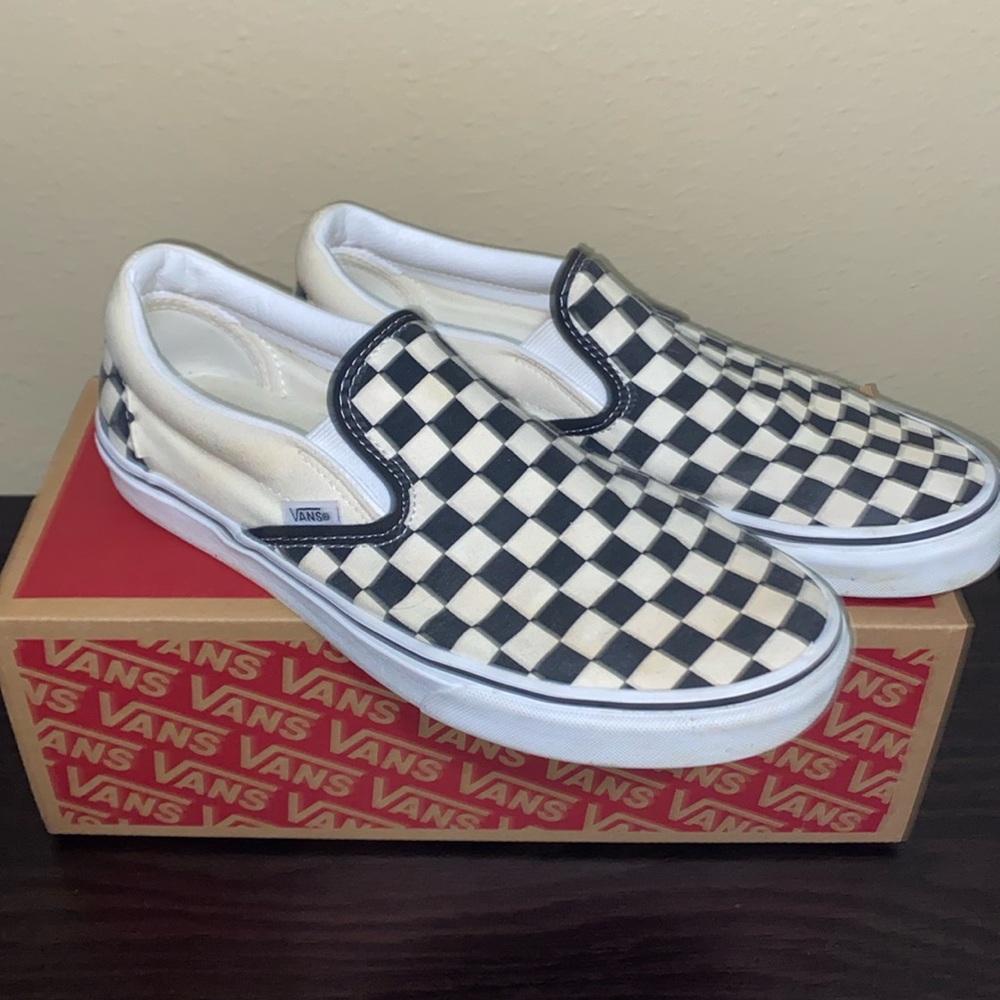 Checkered Vans